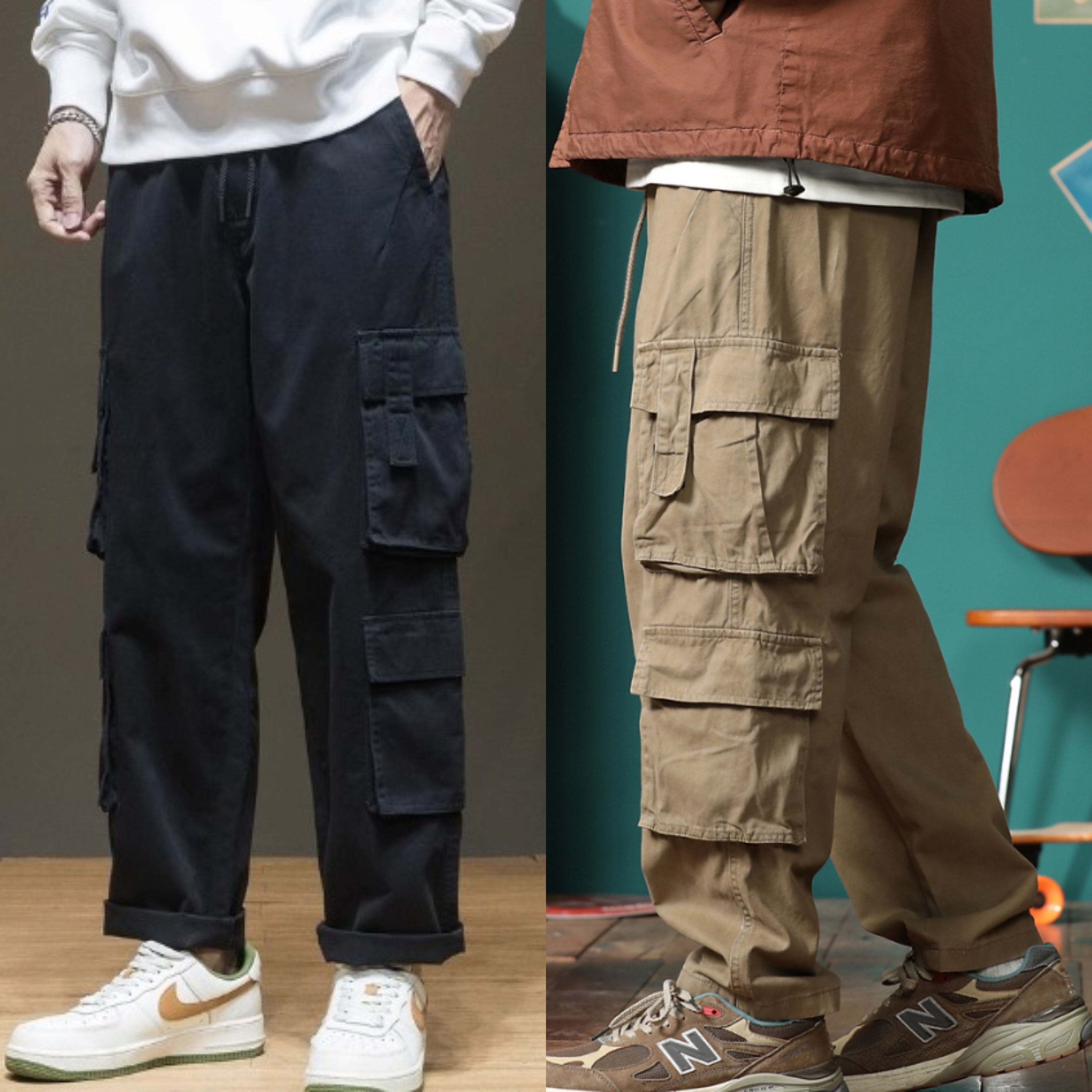 Cargo Pants Men Oversized