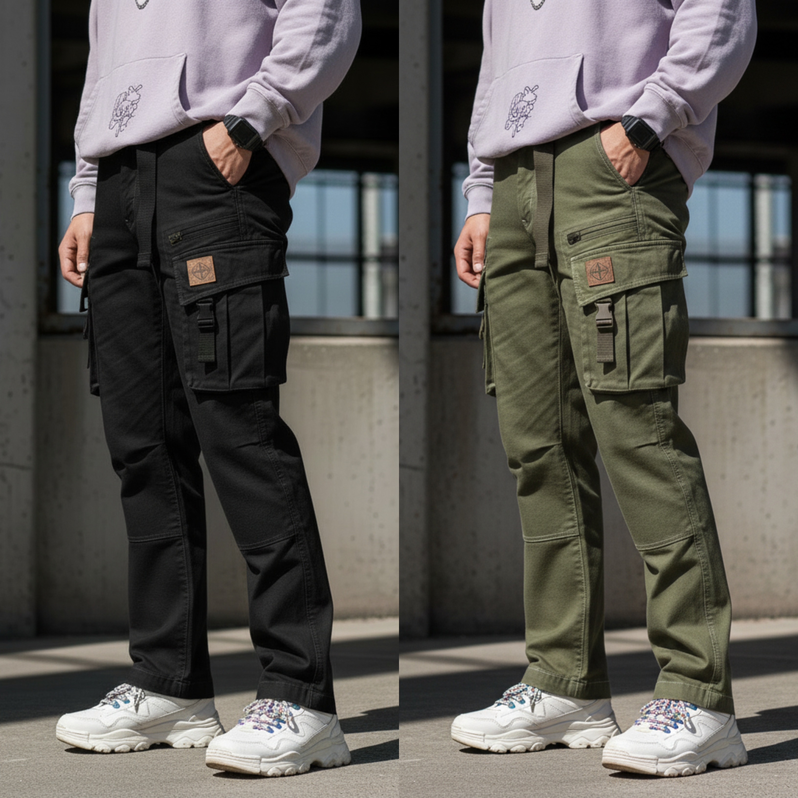 EliteCore Street Cargo – Pack of 2