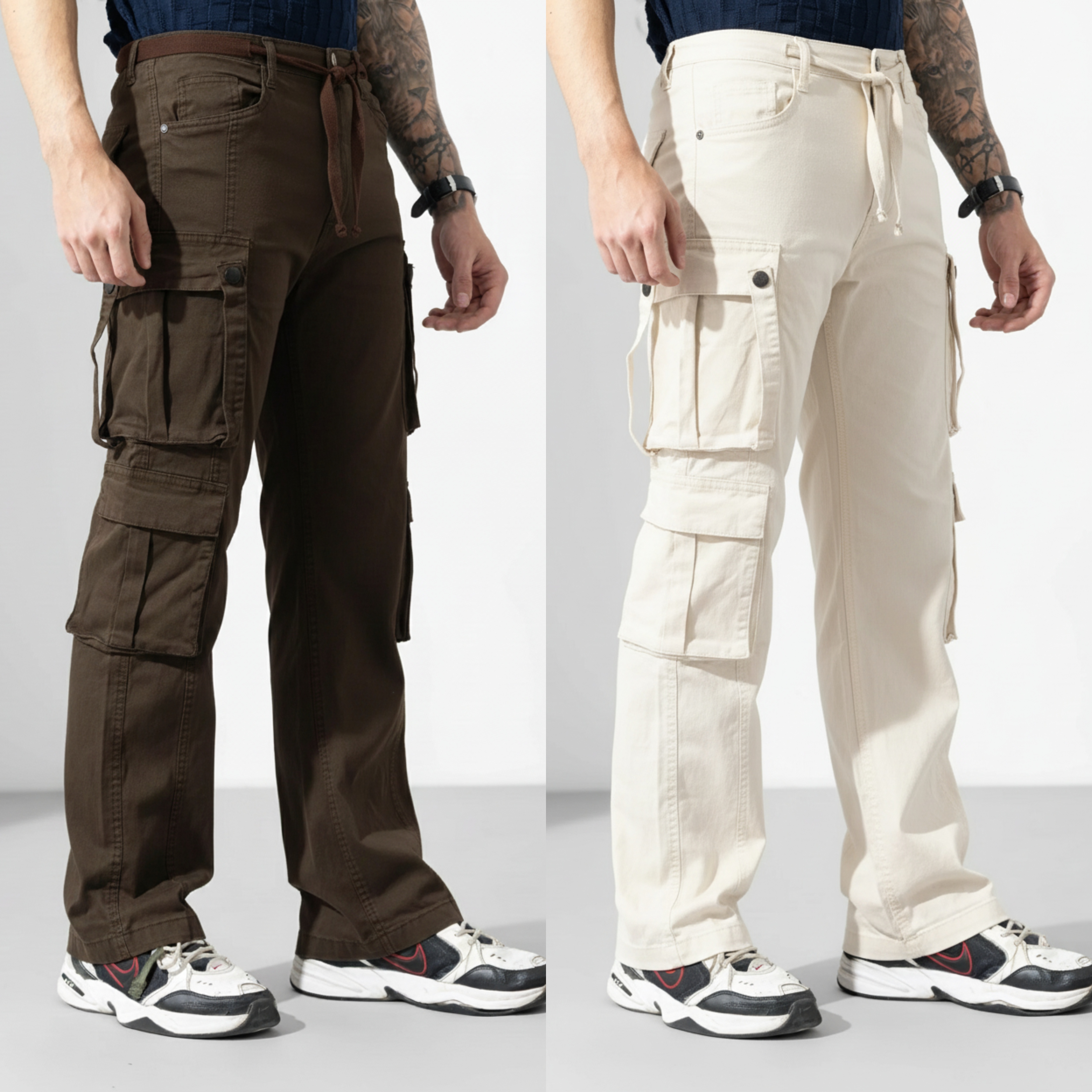 Rugged Streetwear Cargo – Pack of 2