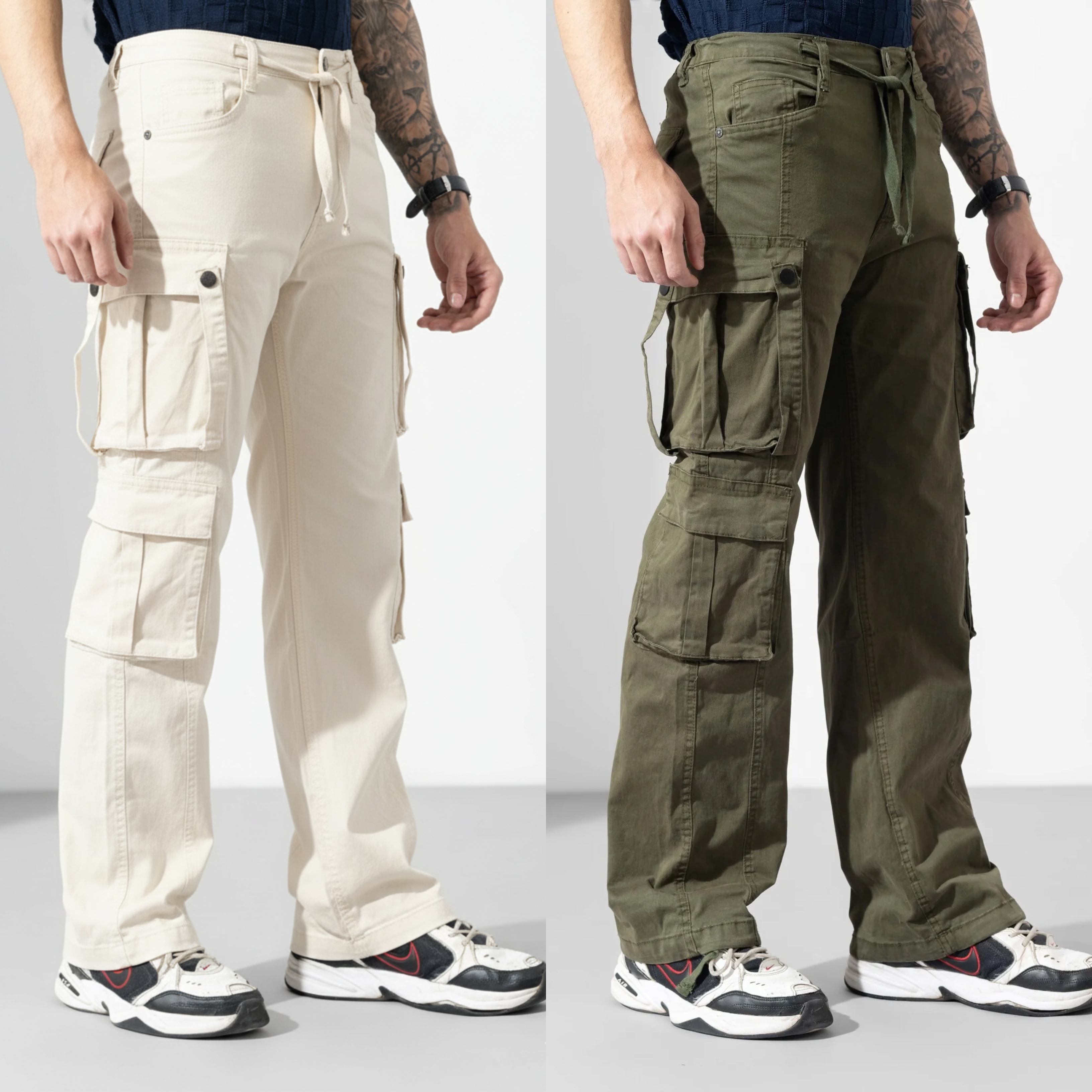 Elite Multi-Pocket Cargo – Pack of 2
