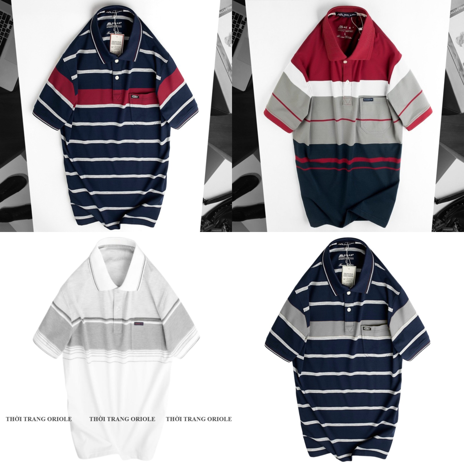 Heritage Striped Retro Quad