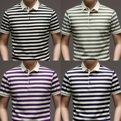 StratoLines Elite Polo Collection (Pack of 4)
