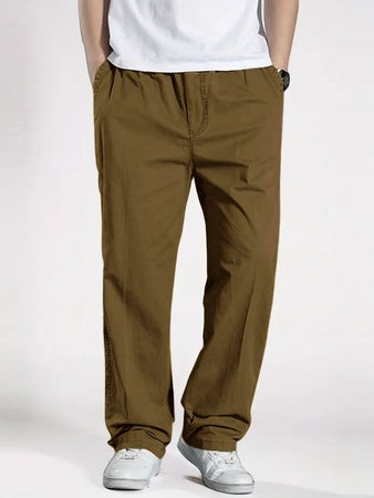 EverTrail ComfortFit Pants – Olive & Tan Edition