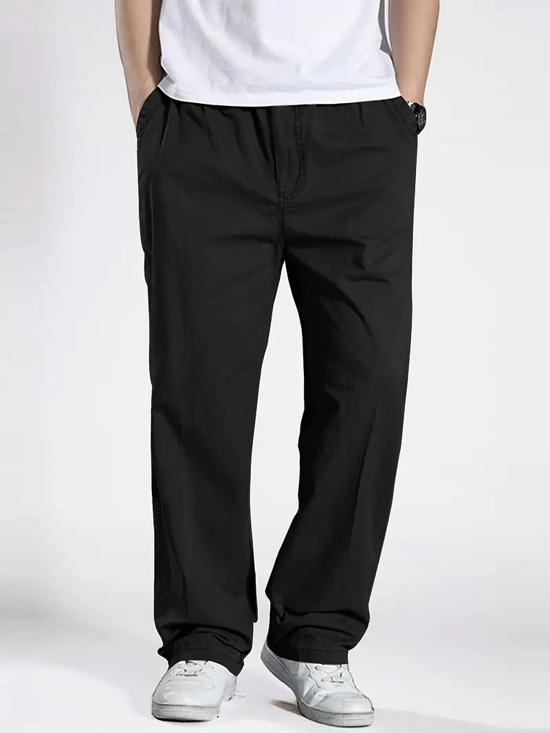 ShadowFit Classic Comfort Pants – Jet Black Edition