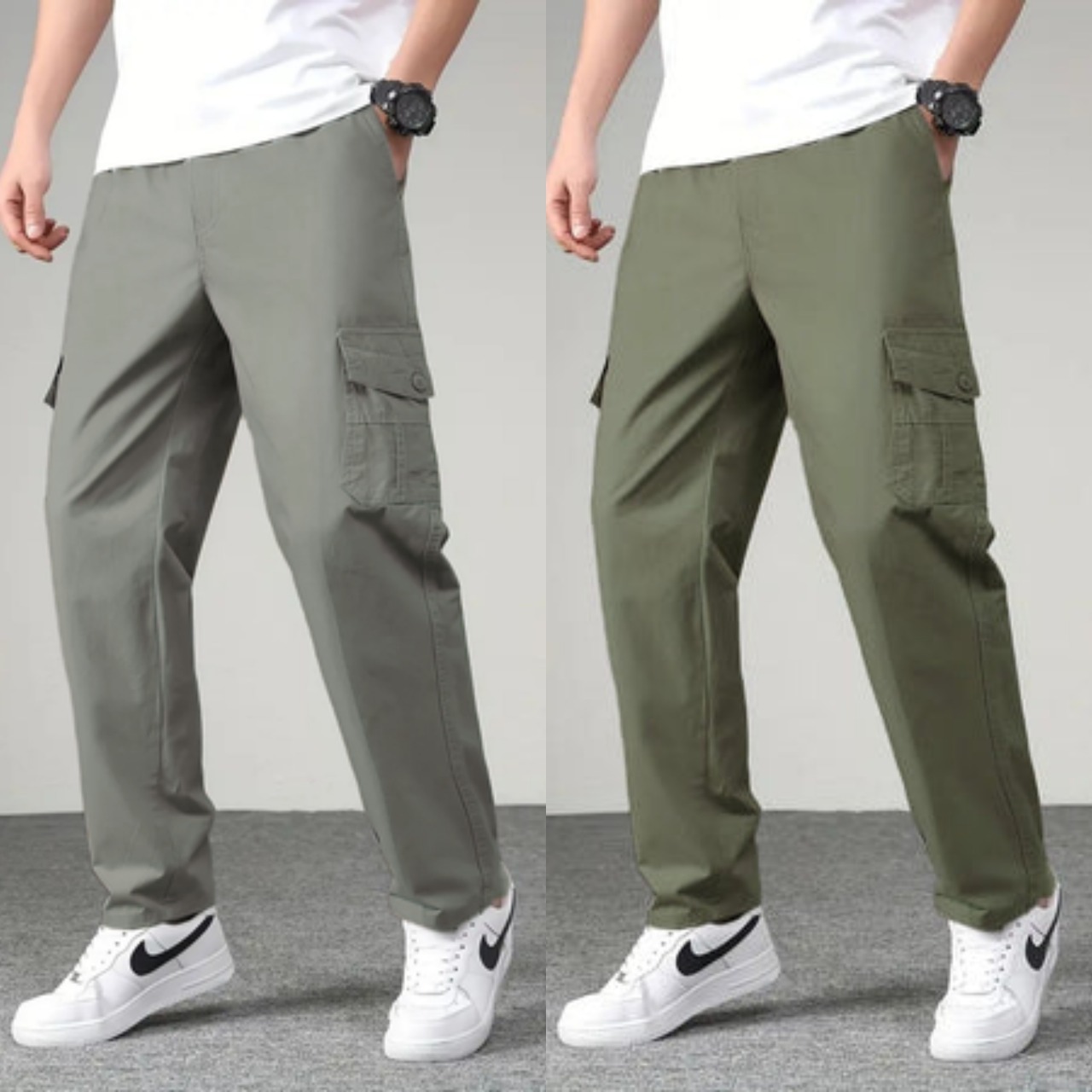 TrailForce Pro Cargo Pants – Dual Olive Edition