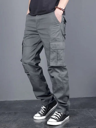 TacticalEdge Utility Cargo Pants – Sand & Slate Edition