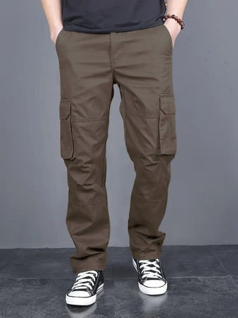 TerrainX Utility Cargo Pants – Stone Grey & Mocha Edition