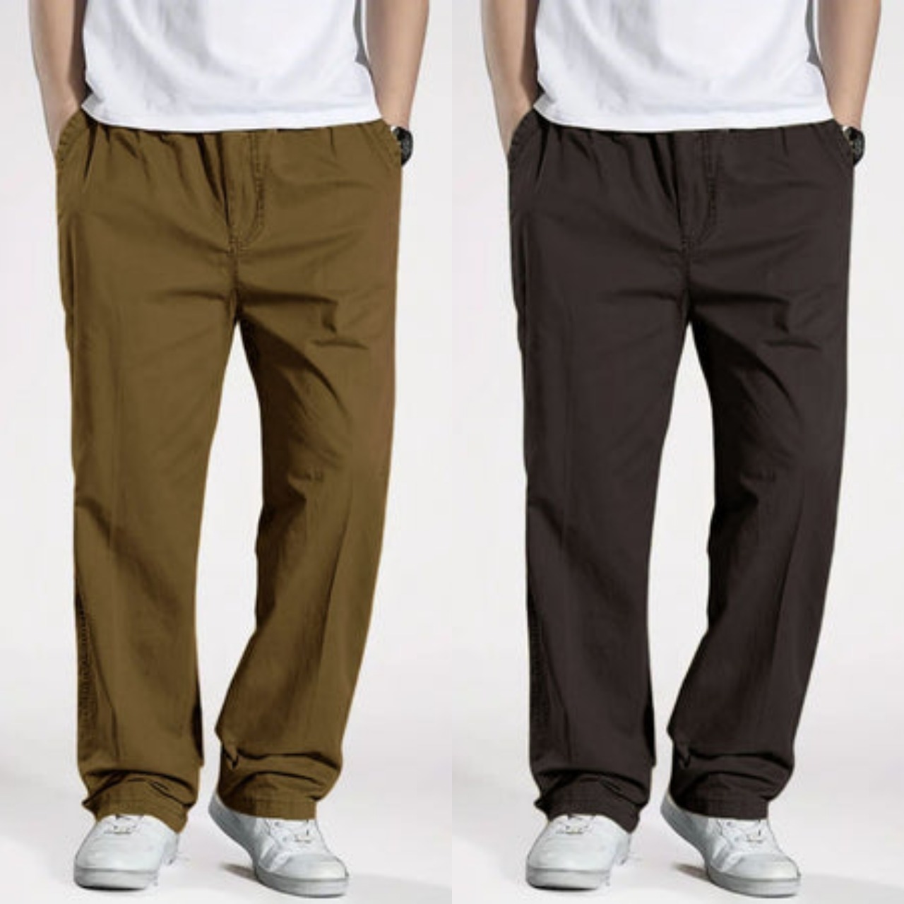 TerraCore Comfort Pants – Mocha & Espresso Edition