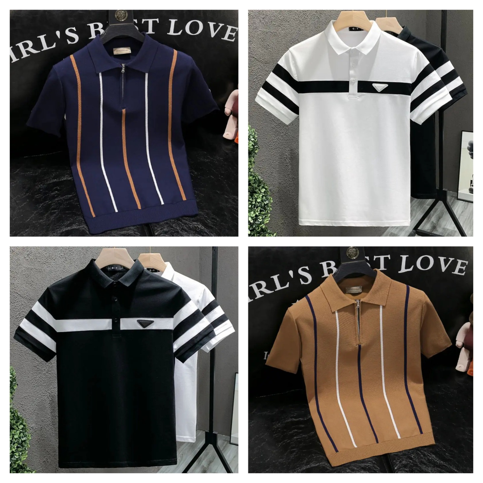Basic Cotton T-Shirts – Pack of 4