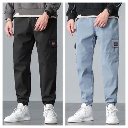 Men’s Multi-Pocket Cargos – Pack of 2