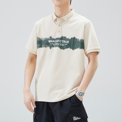 Brush Stroke Graphic Quad