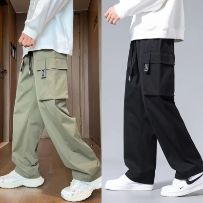 StreetFlex Baggy Cargo Pants – Pack of 2