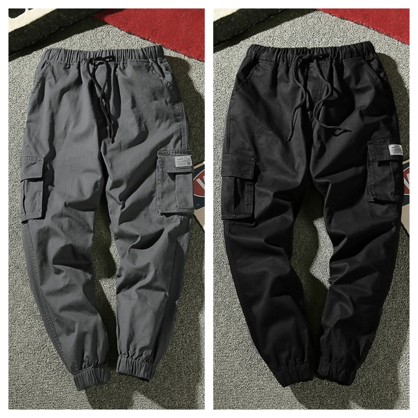 Men’s Essential Cargos – Pack of 2