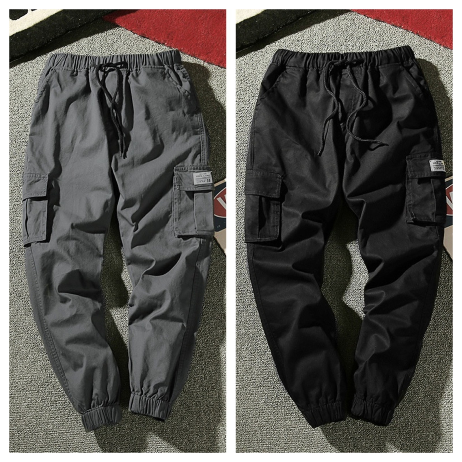 Men’s Essential Cargos – Pack of 2