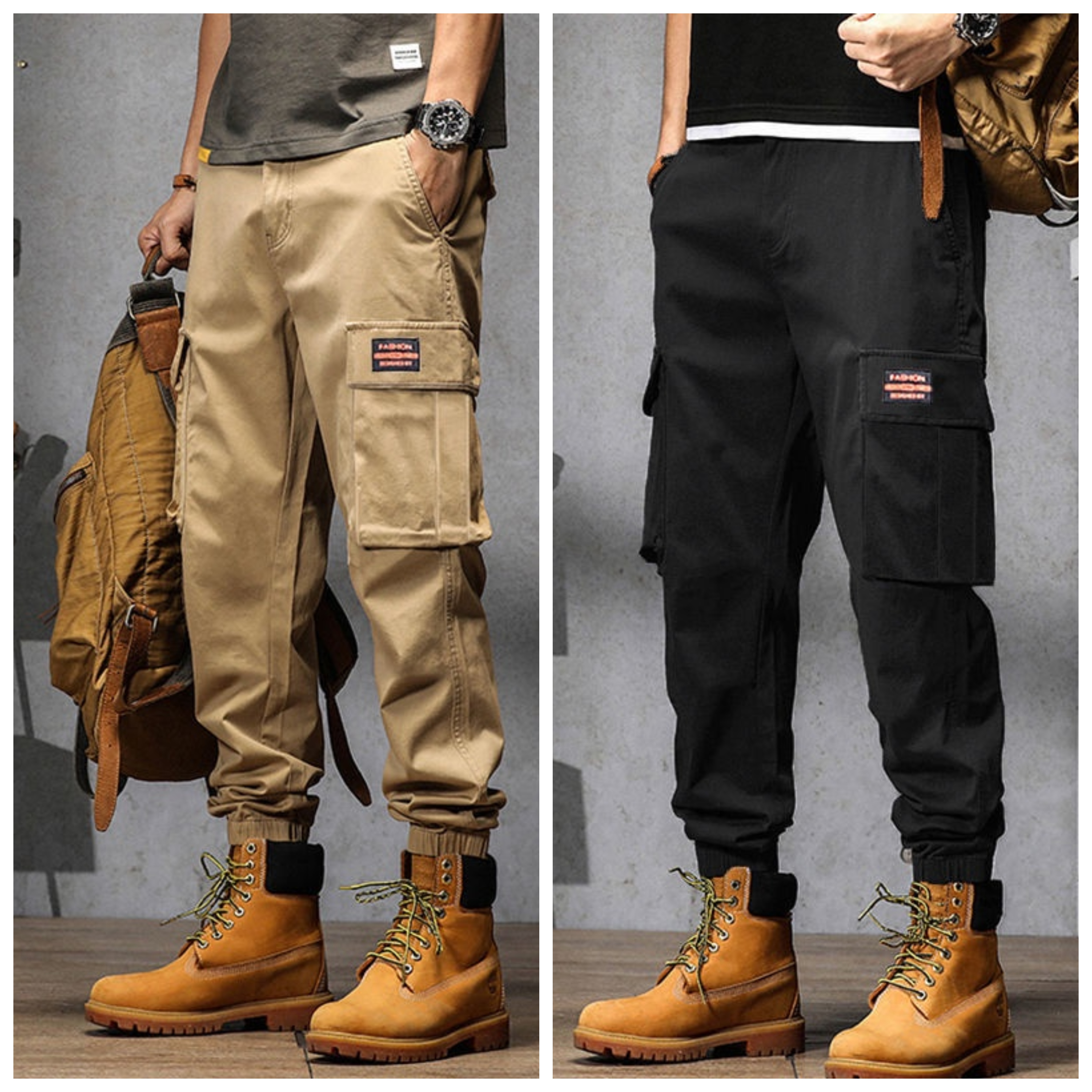 Men’s Daily Cargo Pants – Pack of 2