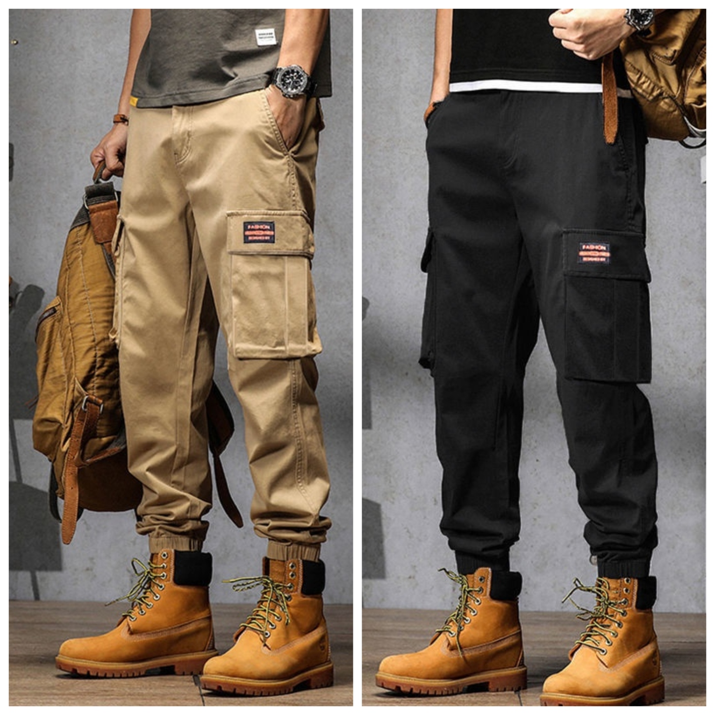 Men’s Daily Cargo Pants – Pack of 2