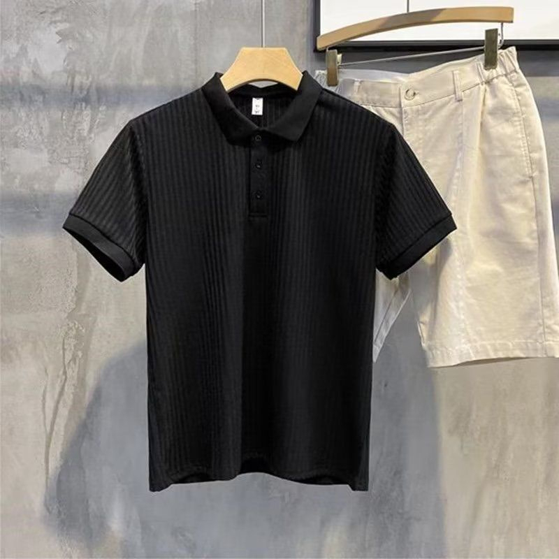 Textura Classic Polo Collection – Pack of 4 (Beige | Black | Grey | White)