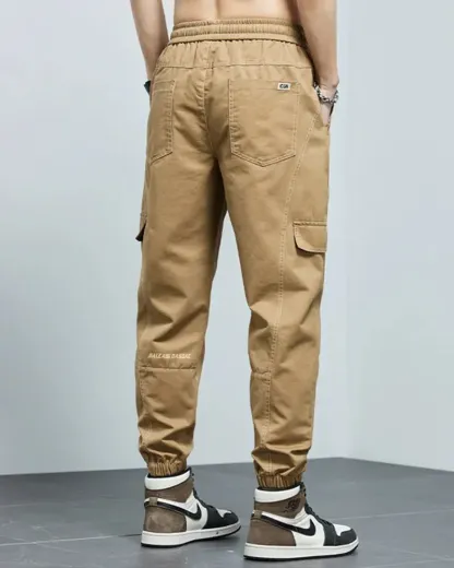 Japanese Style Pants Men Autumn Winter Casual Pants ( Pack of 2 )