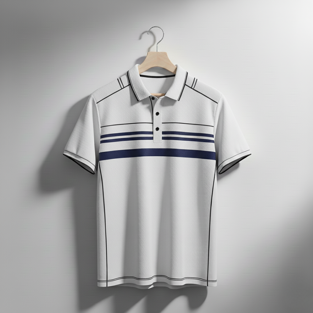 STRIPE LEGACY PREMIUM POLO SET (Pack of 4)