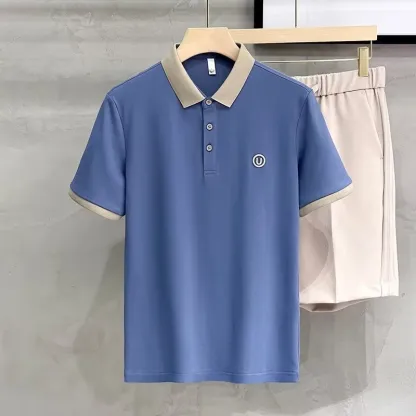 LUXE CASUAL CONTRAST POLO SET (Pack of 4)