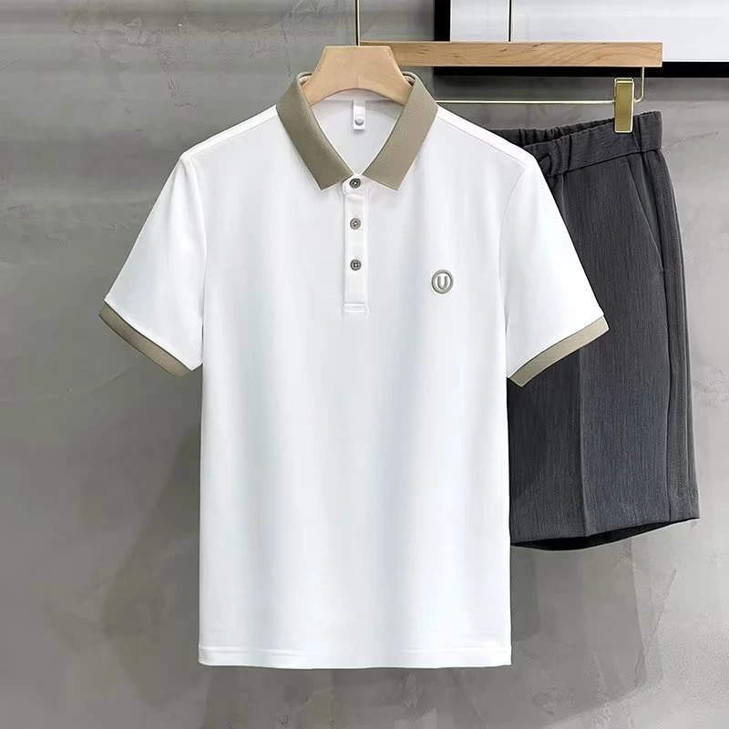 LUXE CASUAL CONTRAST POLO SET (Pack of 4)