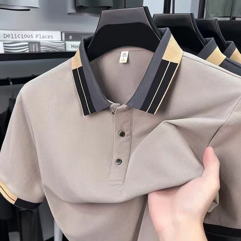 ROYAL STRIPE COLLAR POLO SET (Pack of 4)