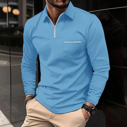 Modern Zip Polo Collection – Pack of 4