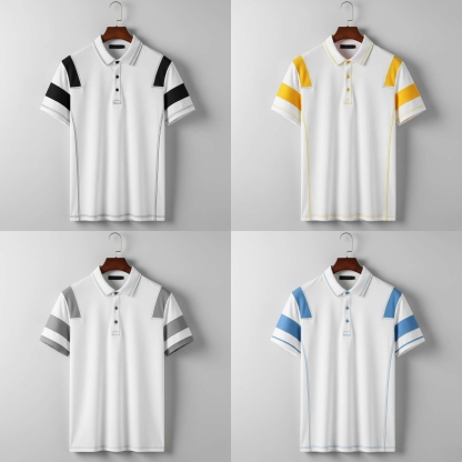 Prime ContrastPanel Polo – Pack of 4
