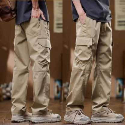 Men’s Straight Fit Work Cargo Pants – Pack of 2