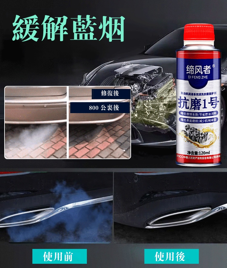 除碳發動機抗磨保護劑