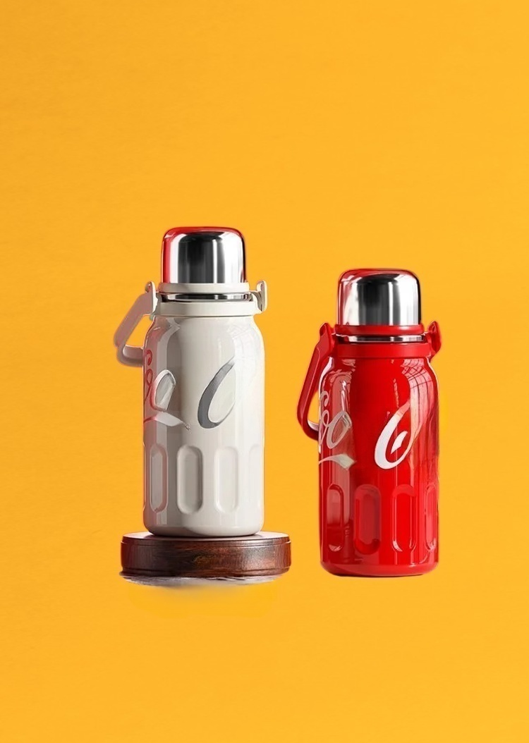 กระบอกน้ำโคล่าเก็บความร้อนและความเย็น ความจุใหญ่