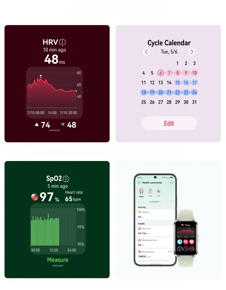 【ผู้เชี่ยวชาญด้านการจัดการสุขภาพ】สมาร์ทวอทช์บลูทูธตรวจสอบอัตราการเต้นหัวใจและการนอนหลับได้