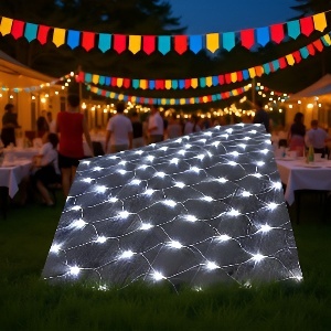 ไฟ LED ตาข่ายปลา สำหรับตกแต่งกลางแจ้ง