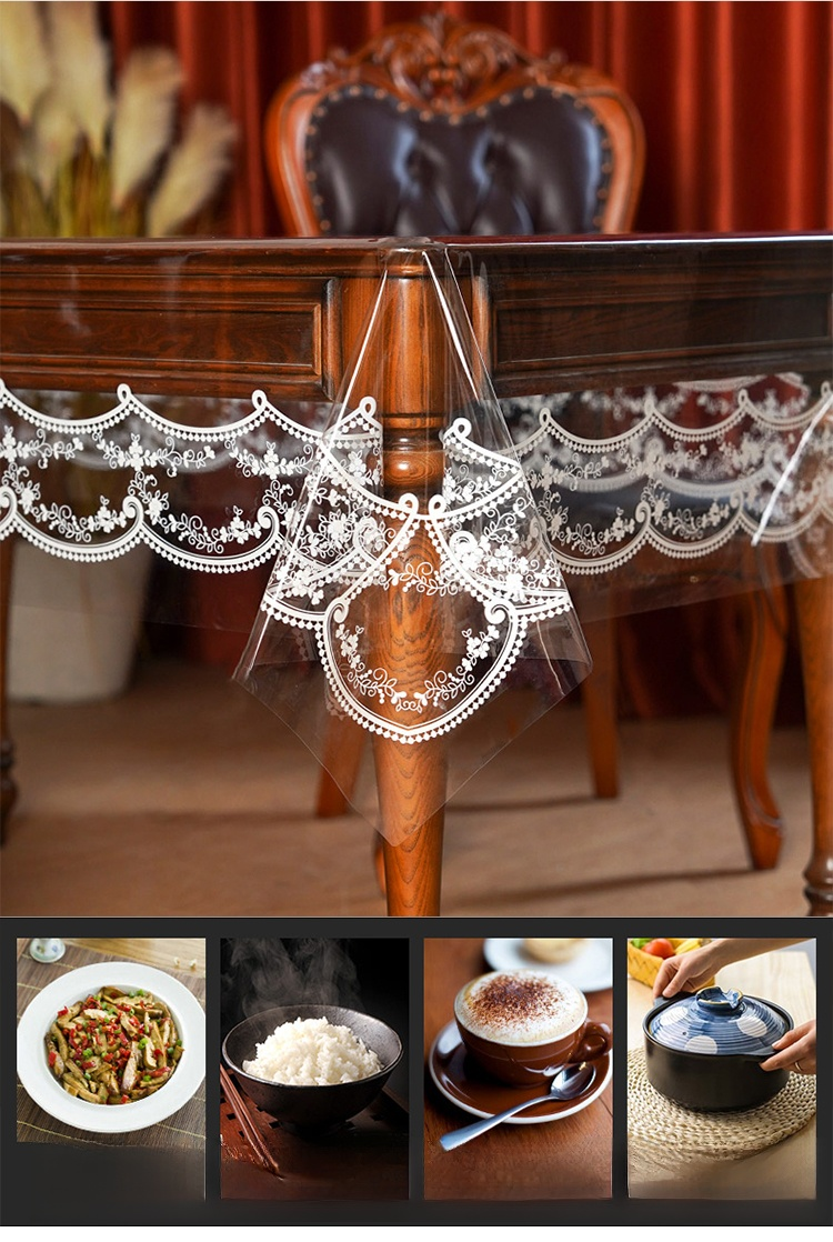 【ไม่ต้องเปลี่ยนนาน 10 ปี】แผ่นปูโต๊ะ PVC 