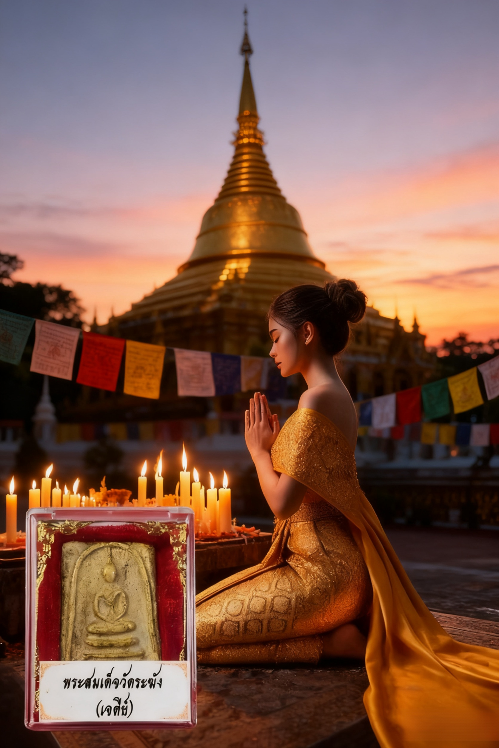 【พกพาไปด้วย เสริมโชคลาภและความมั่งคั่ง】พระเครื่องสมเด็จอาจารย์โต