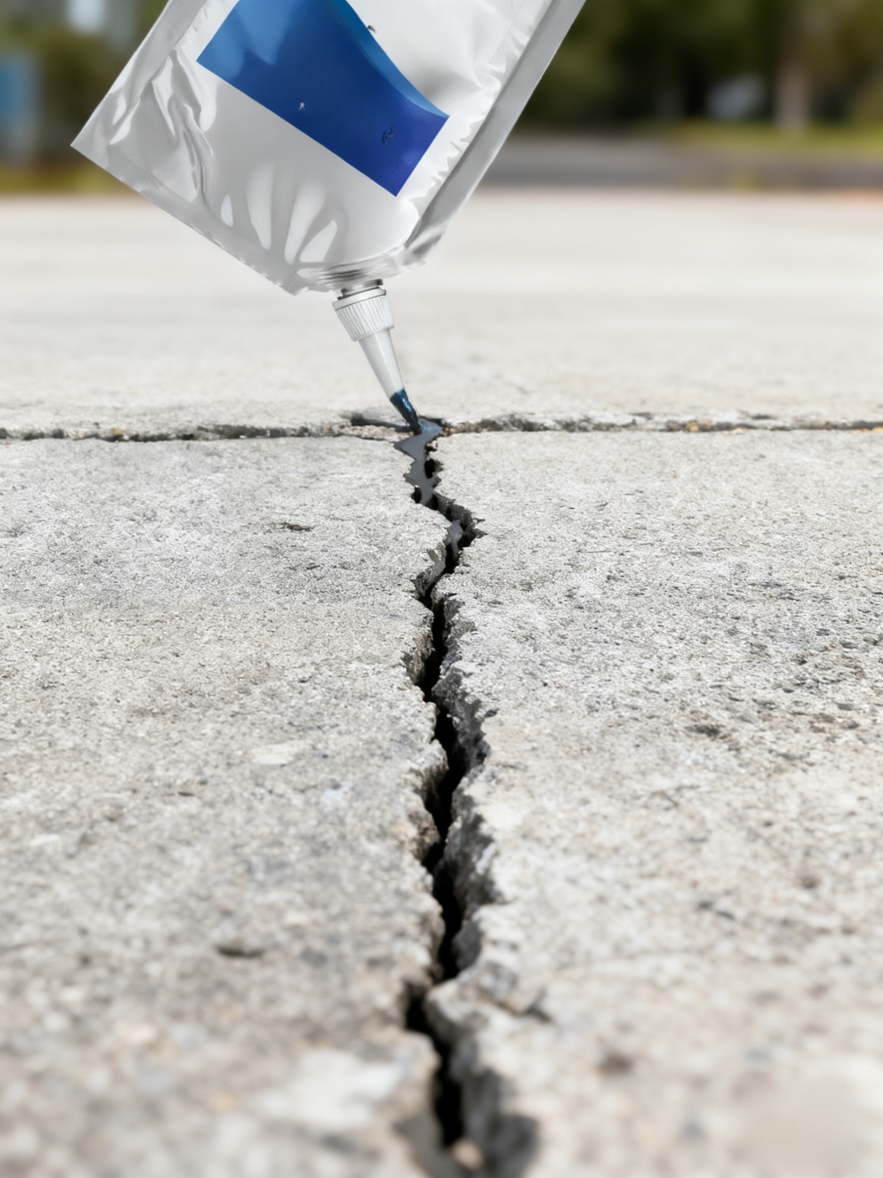 [แห้งเร็วใน 10 วินาที] กาวยาแนวซ่อมแซมรอยแตกร้าวของพื้นหลังคา