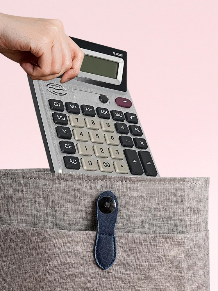 12หลัก เครื่องคิดเลข2จอ