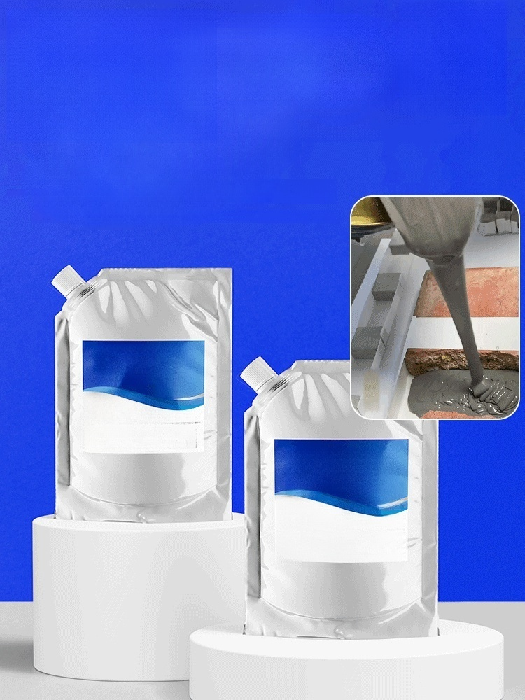 [แห้งเร็วใน 10 วินาที] กาวยาแนวซ่อมแซมรอยแตกร้าวของพื้นหลังคา