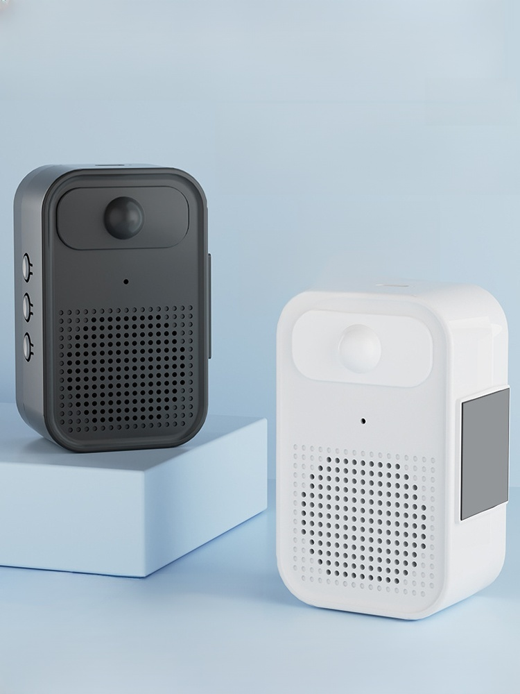 【บันทึกเสียงได้】เครื่องเตือนด้วยเสียงแบบเหนี่ยวนำร่างกายมนุษย์