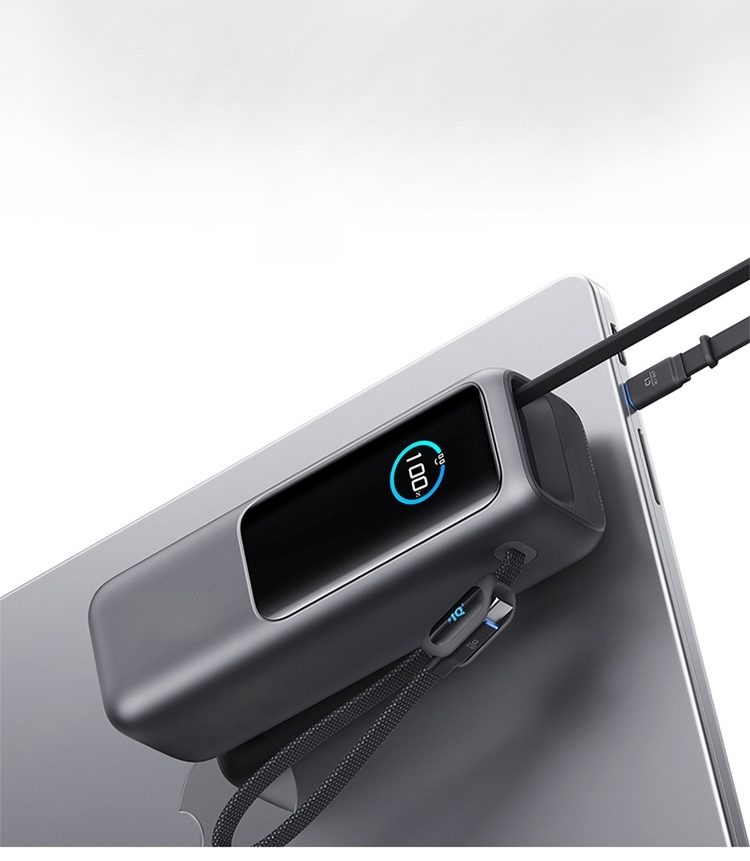 [เต็มใน 5 นาที ] พาวเวอร์แบงค์ชาร์จเร็วสุดๆ พร้อมสายในตัว