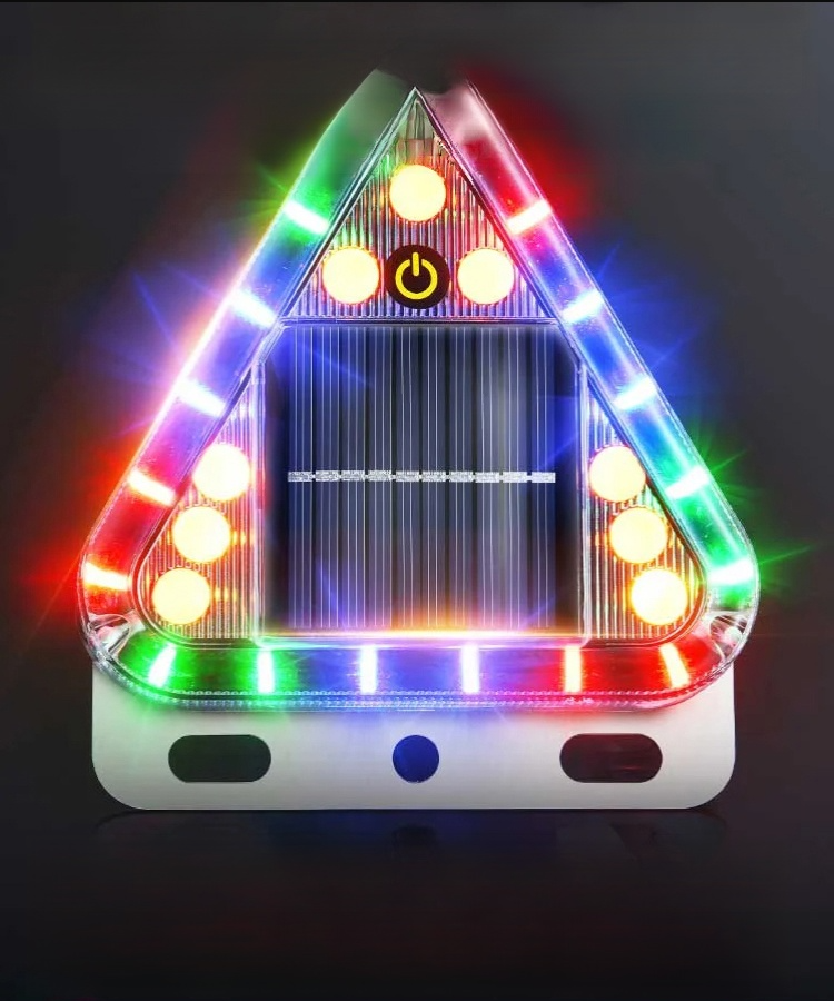 ไฟเตือนพลังงานแสงอาทิตย์อัตโนมัติไฟกระพริบกันชนท้ายรถ