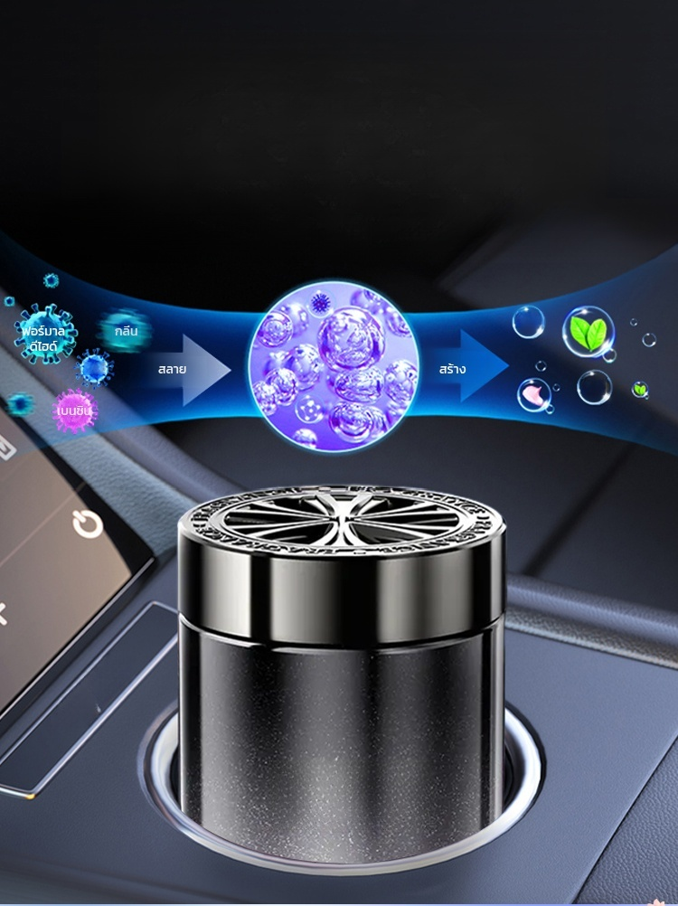 【น้ำหอม 1 ขวดจะกระจายทั่วรถ ยาวนาน 60-90 วัน】 เจลหอมใช้ในรถยนต์ระดับพรีเมี่ยม