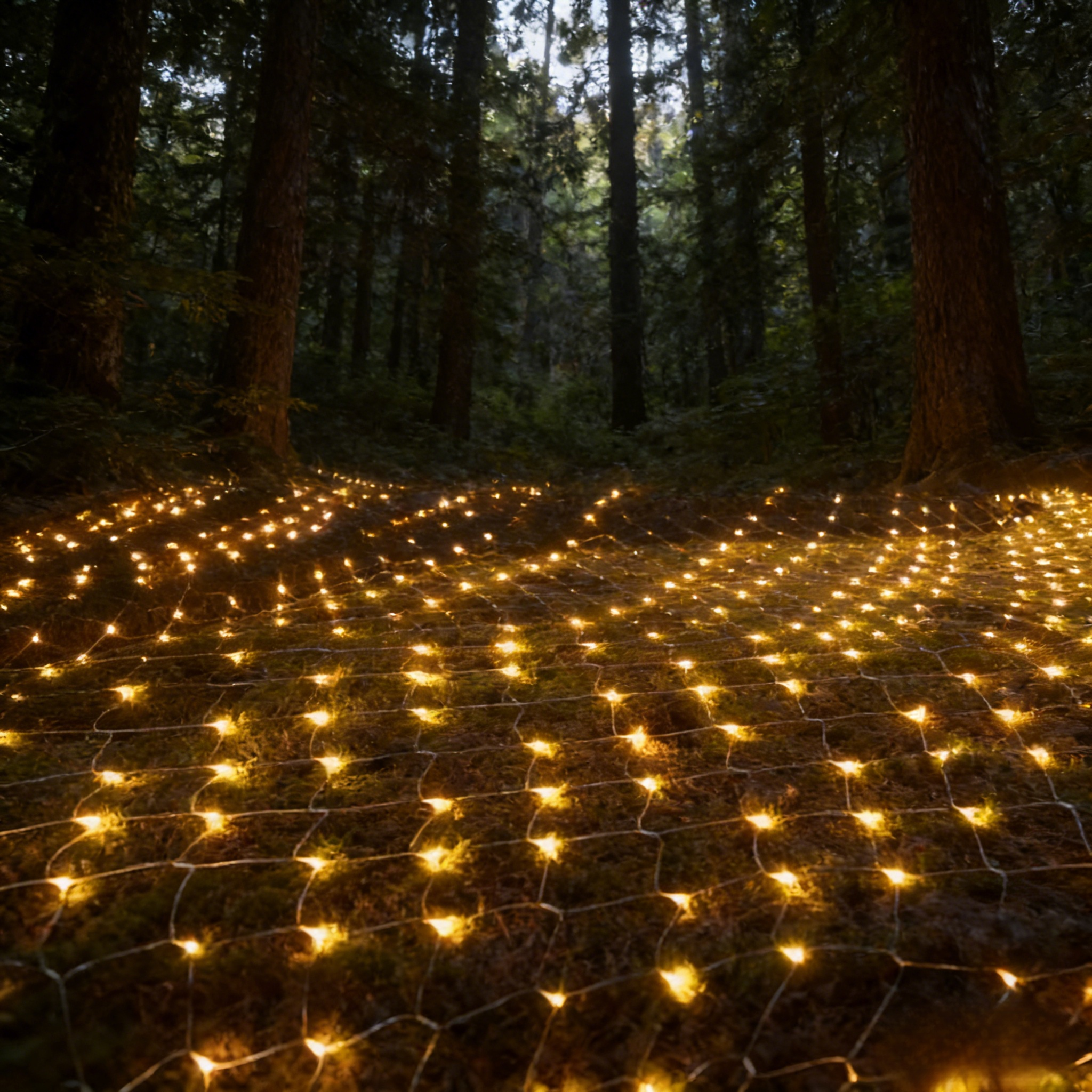 ไฟ LED ตาข่ายปลา สำหรับตกแต่งกลางแจ้ง