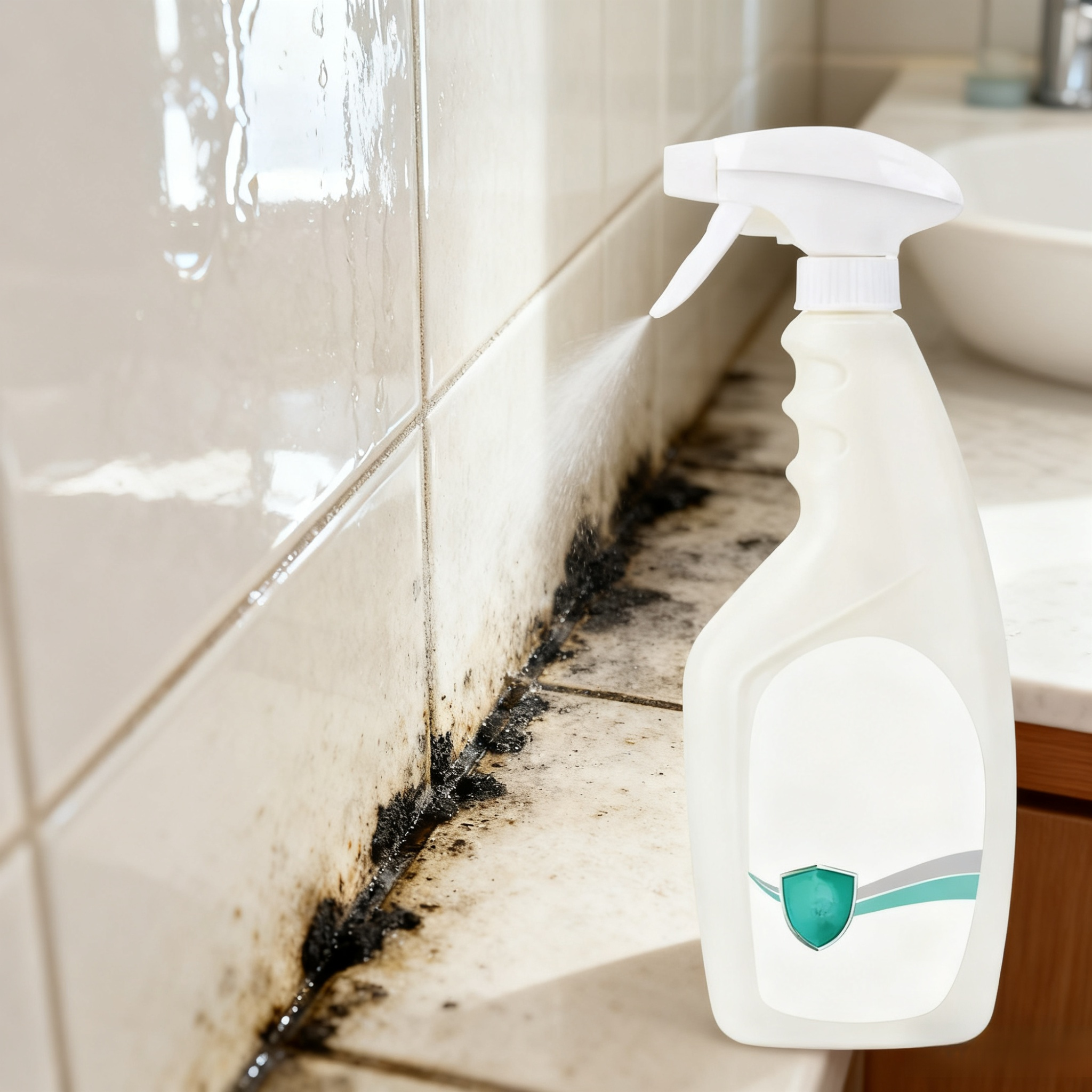 【ฉีดเดียวสะอาด】  น้ำยาล้างราแรงสูงเห็นผลทันที