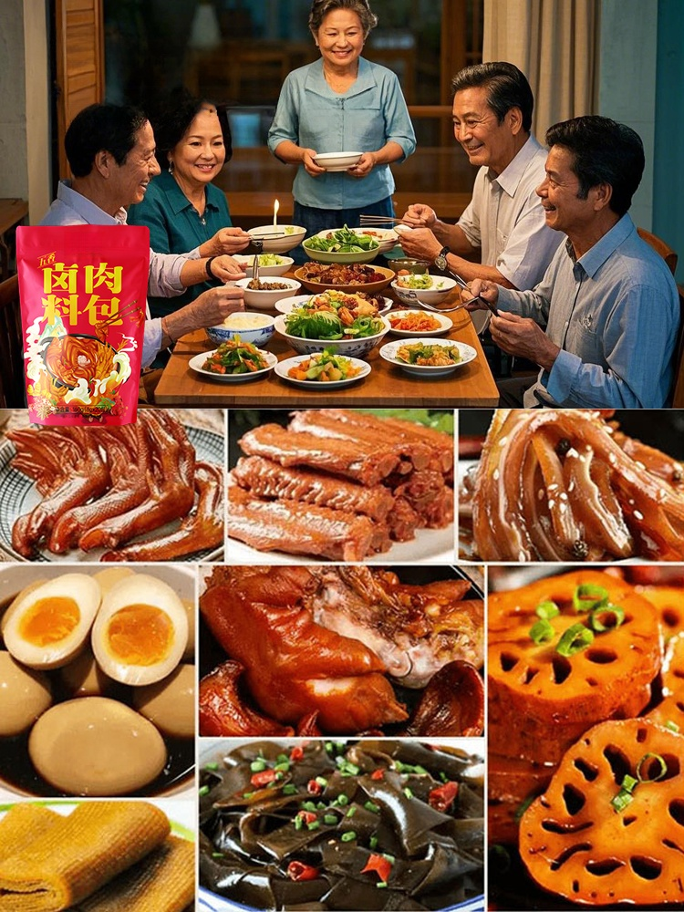 【แพ็คเดียวทำได้ครบ ต้องมีสำหรับการตุ๋นเนื้อ】เครื่องปรุงรสเนื้อตุ๋น