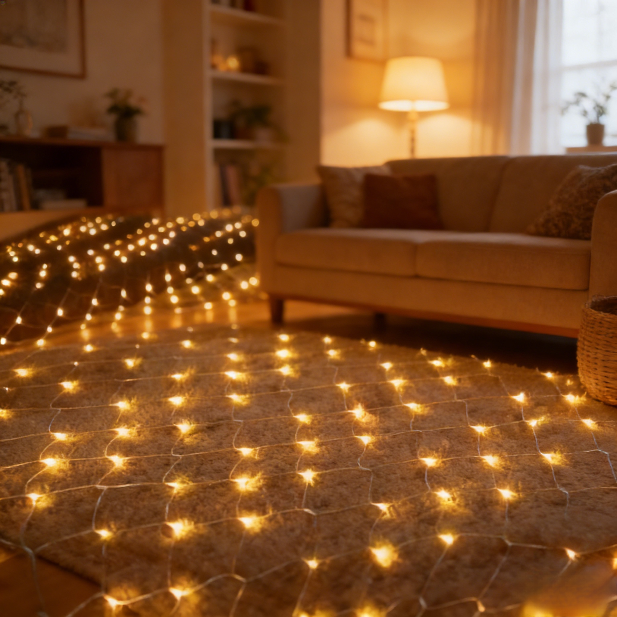 ไฟ LED ตาข่ายปลา สำหรับตกแต่งกลางแจ้ง