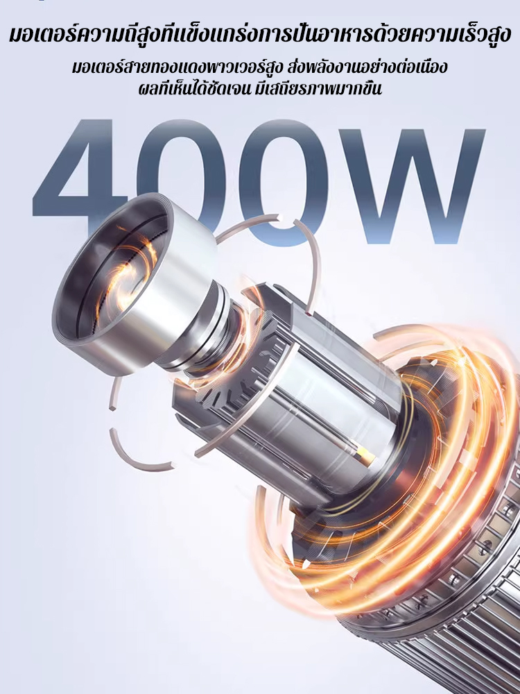 【✨สับ บด ปั่น ได้ทุกอย่าง แค่มีไม้พายไฟฟ้าเครื่องนี้เดียว】เครื่องปั่นอาหารอเนกประสงค์