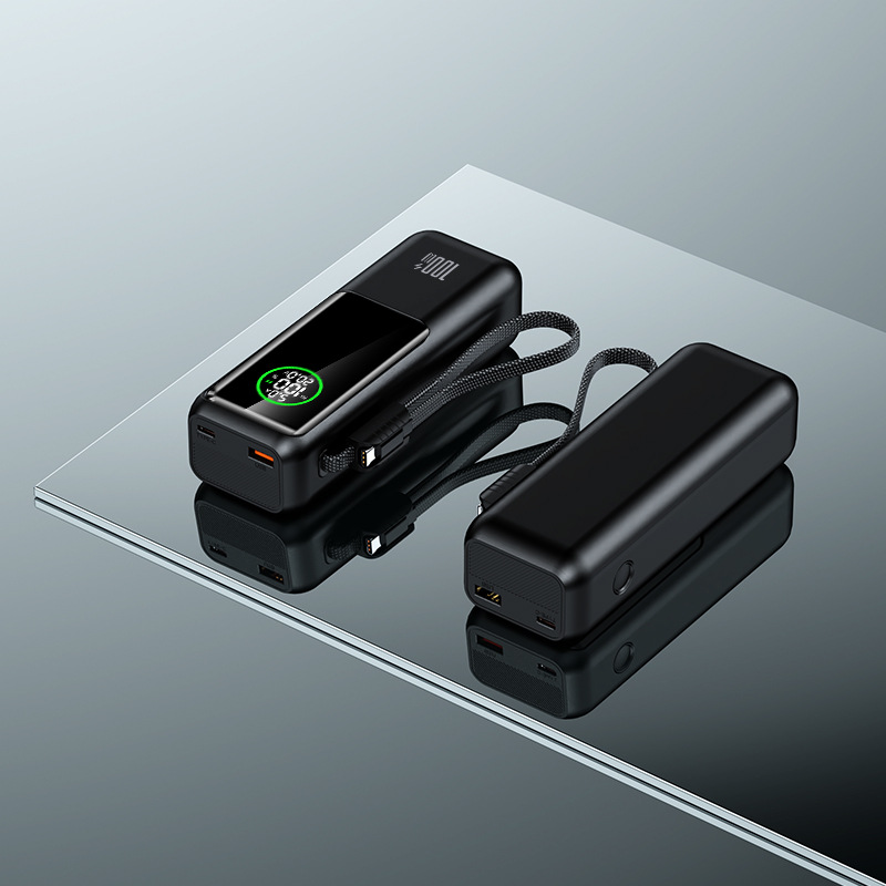 [เต็มใน 5 นาที ] พาวเวอร์แบงค์ชาร์จเร็วสุดๆ พร้อมสายในตัว