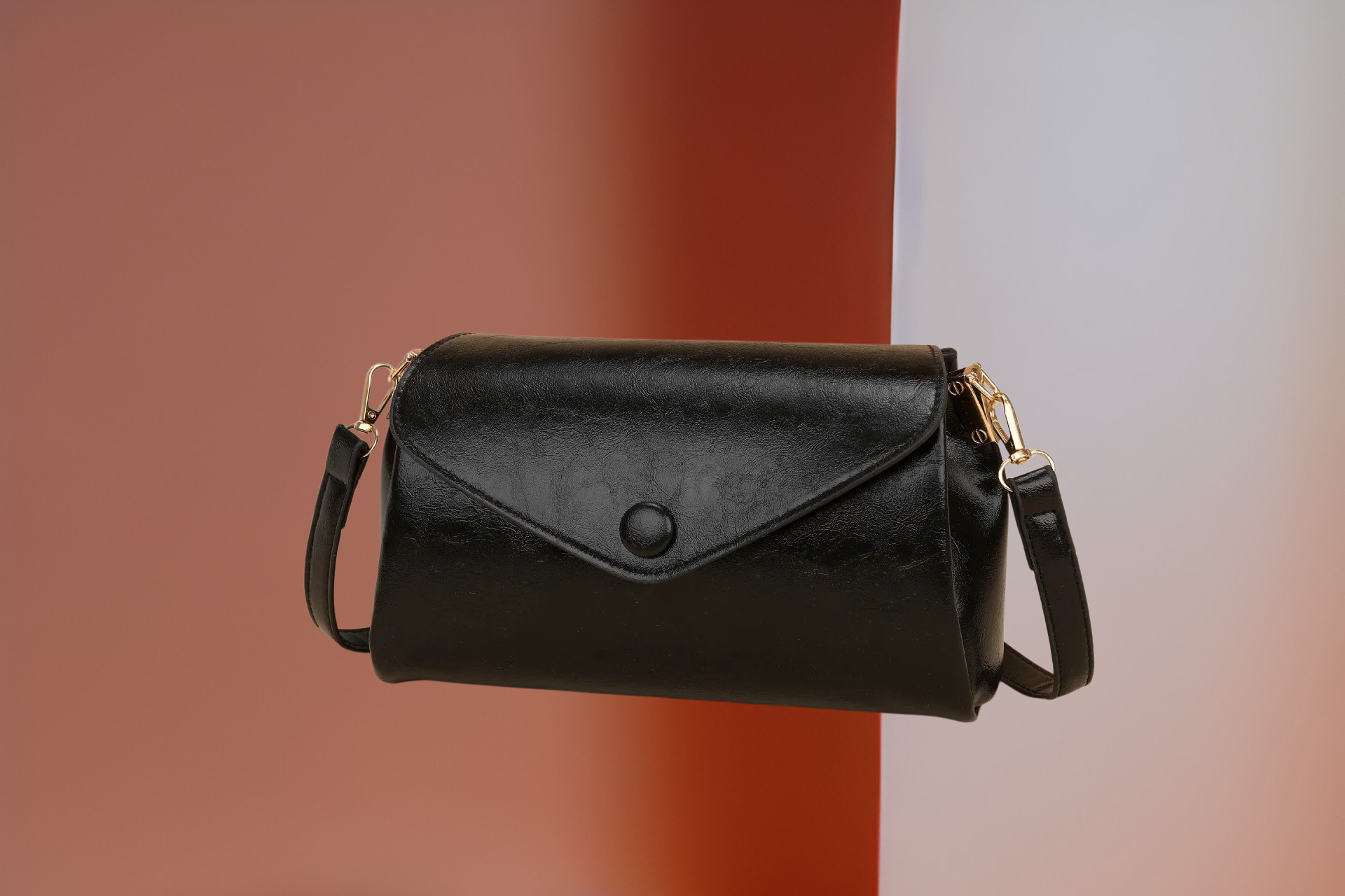 กระเป๋าสะพายข้างแฟชั่นเรียบง่าย