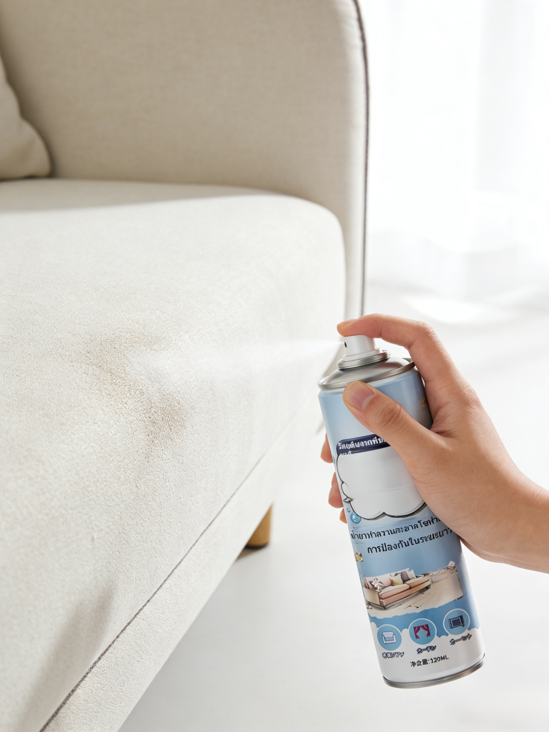【สำหรับโซฟาผ้าโดยเฉพาะ】น้ำยาทำความสะอาดอเนกประสงค์